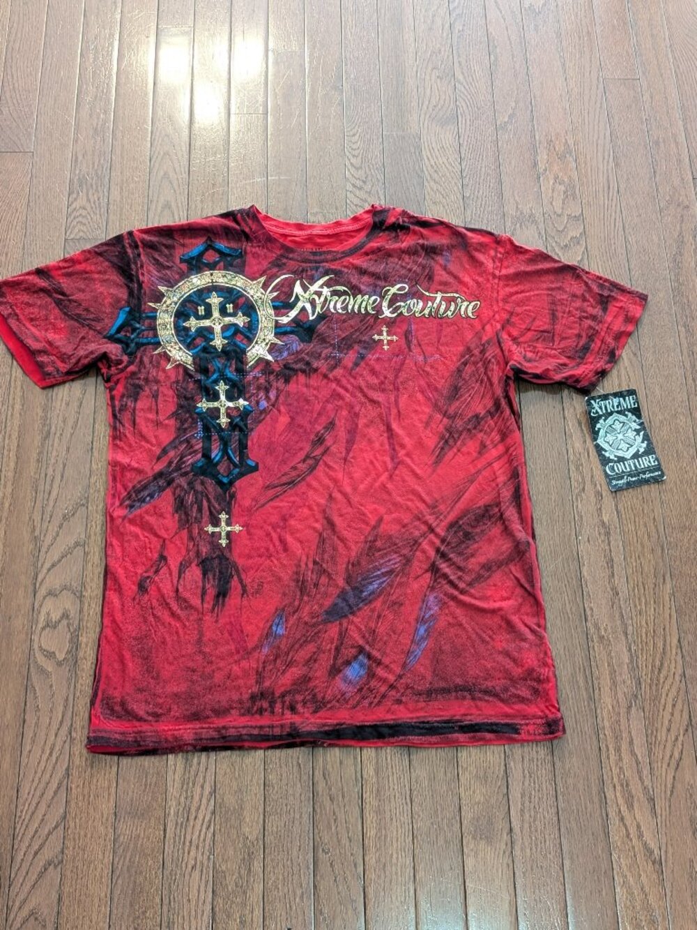 Y2K Affliction Xtreme Couture Dark Doman Made in USA- Size XL